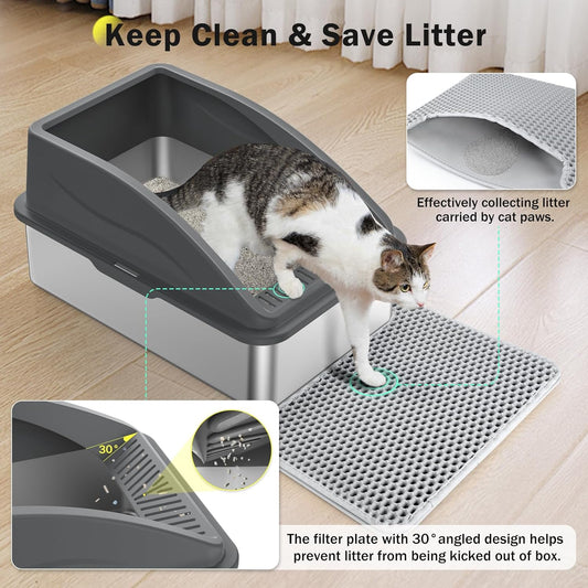 LitterLift™ Selvrensende kattekasse