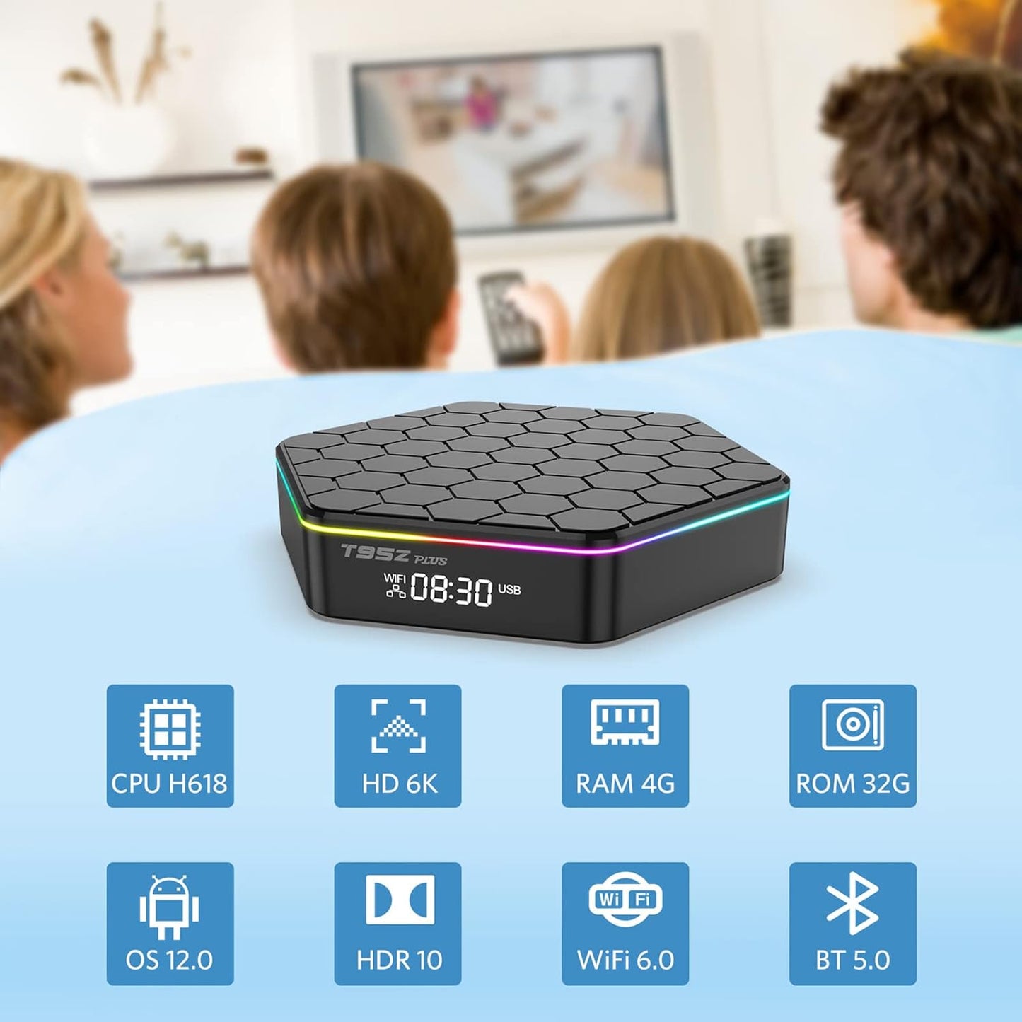 VisionCast™ Télévision Android