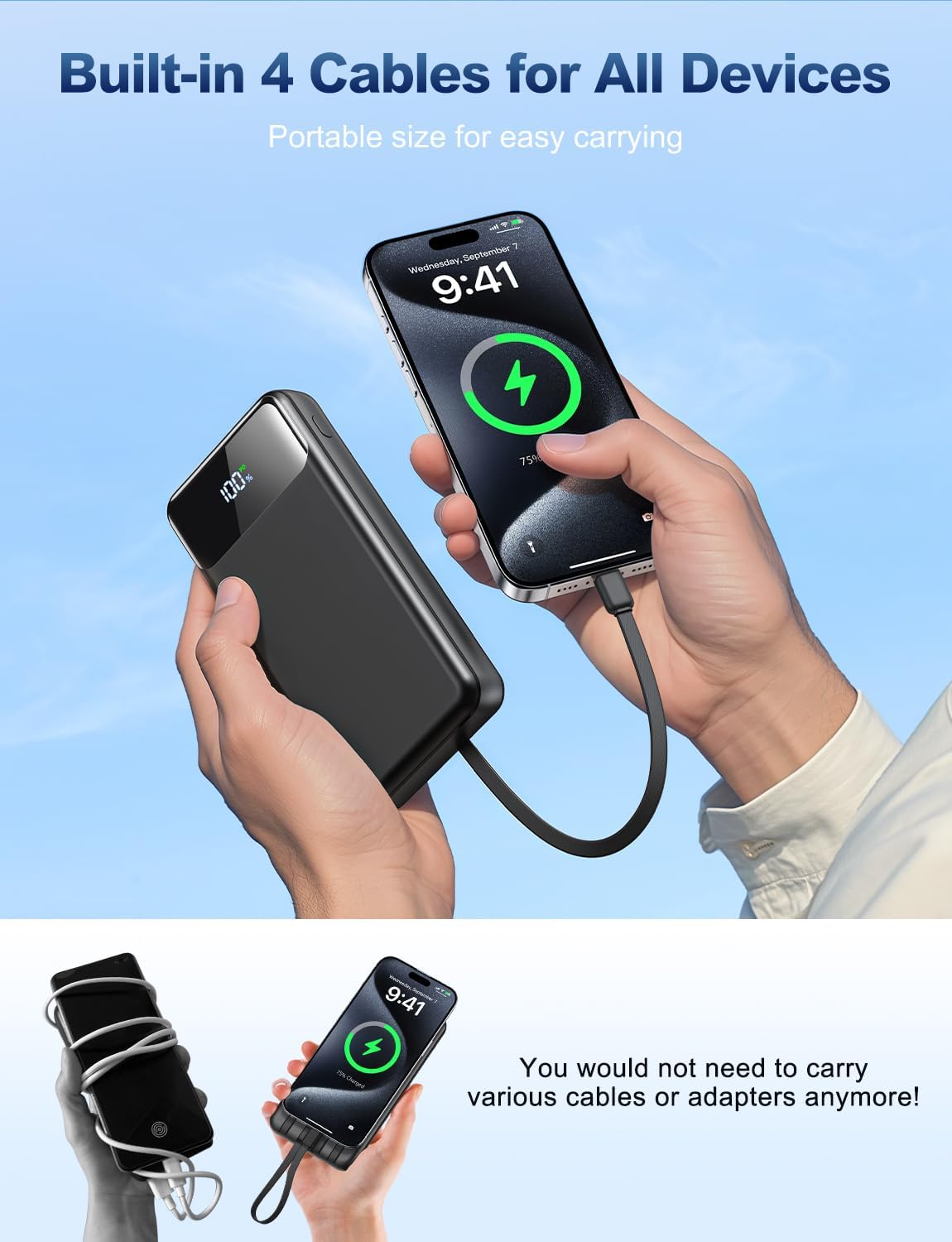 ChargeUp™ Centrale électrique portable