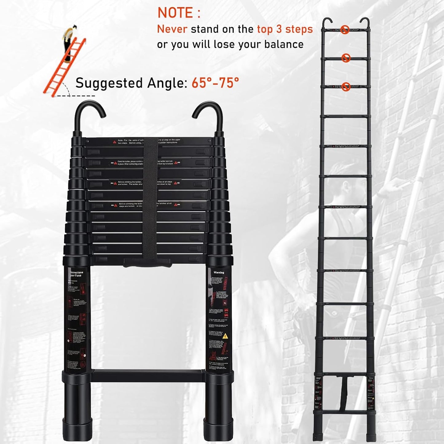 LiftLine™ Échelle télescopique