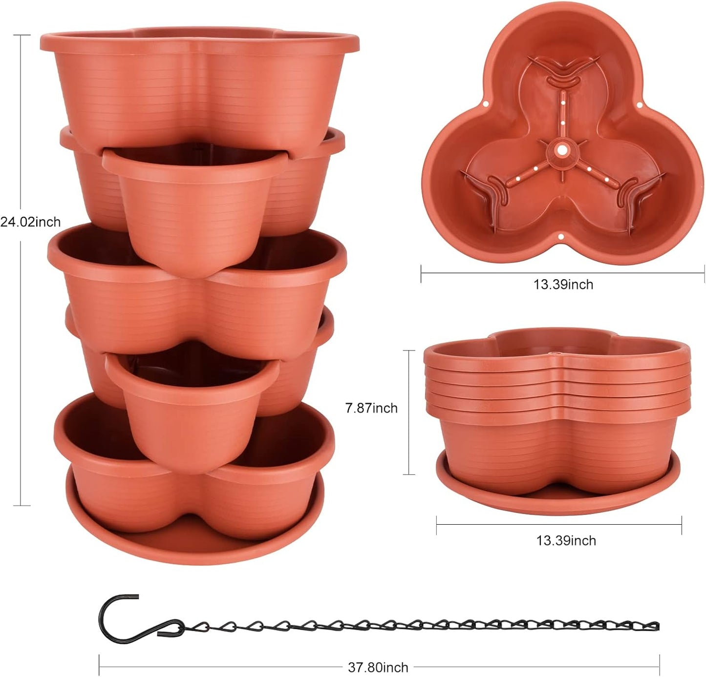 GreenSpire™ Tour de jardin rotative