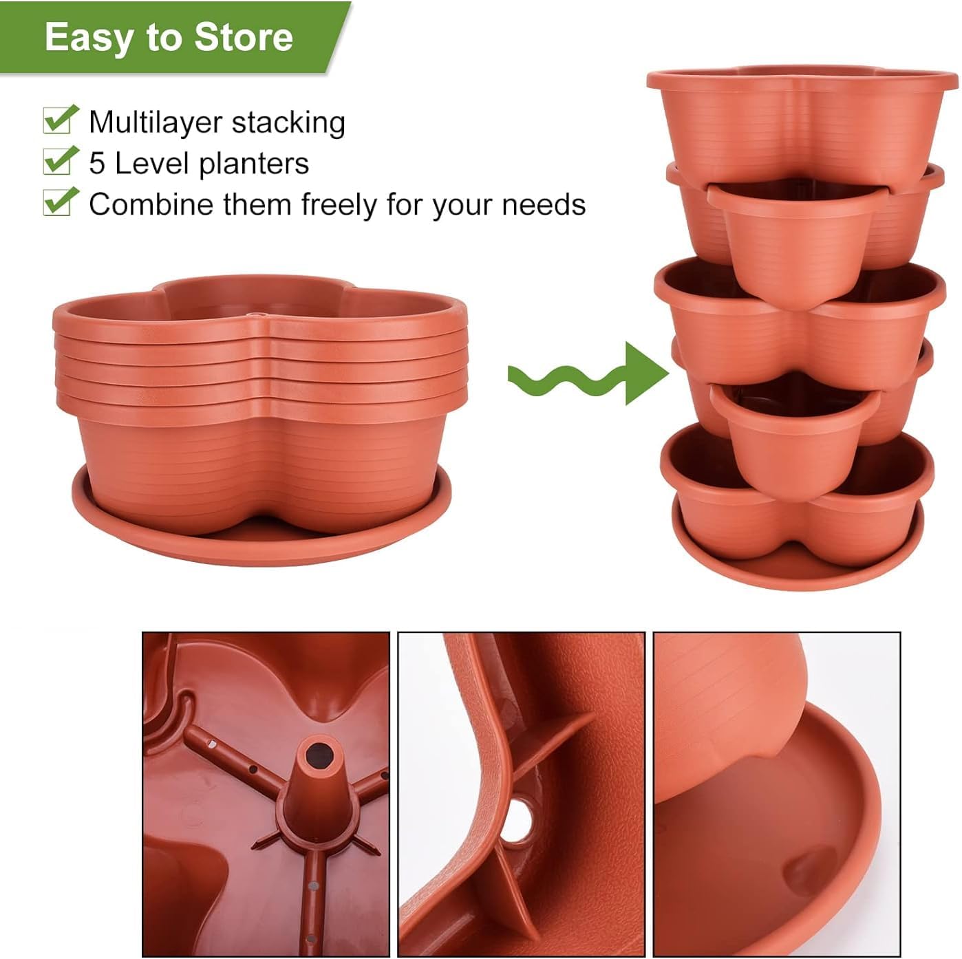 GreenSpire™ Tour de jardin rotative